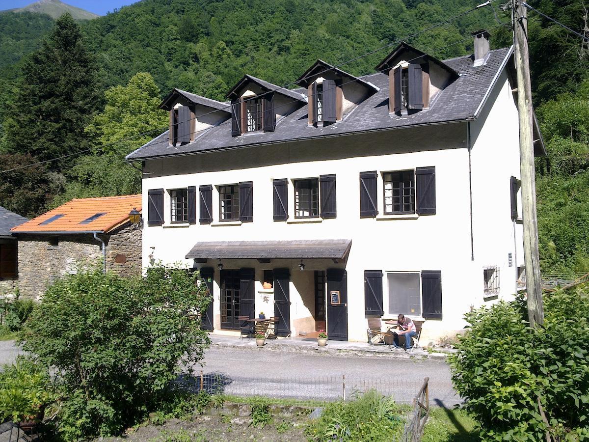 Auberge Les Myrtilles Couflens Esterno foto