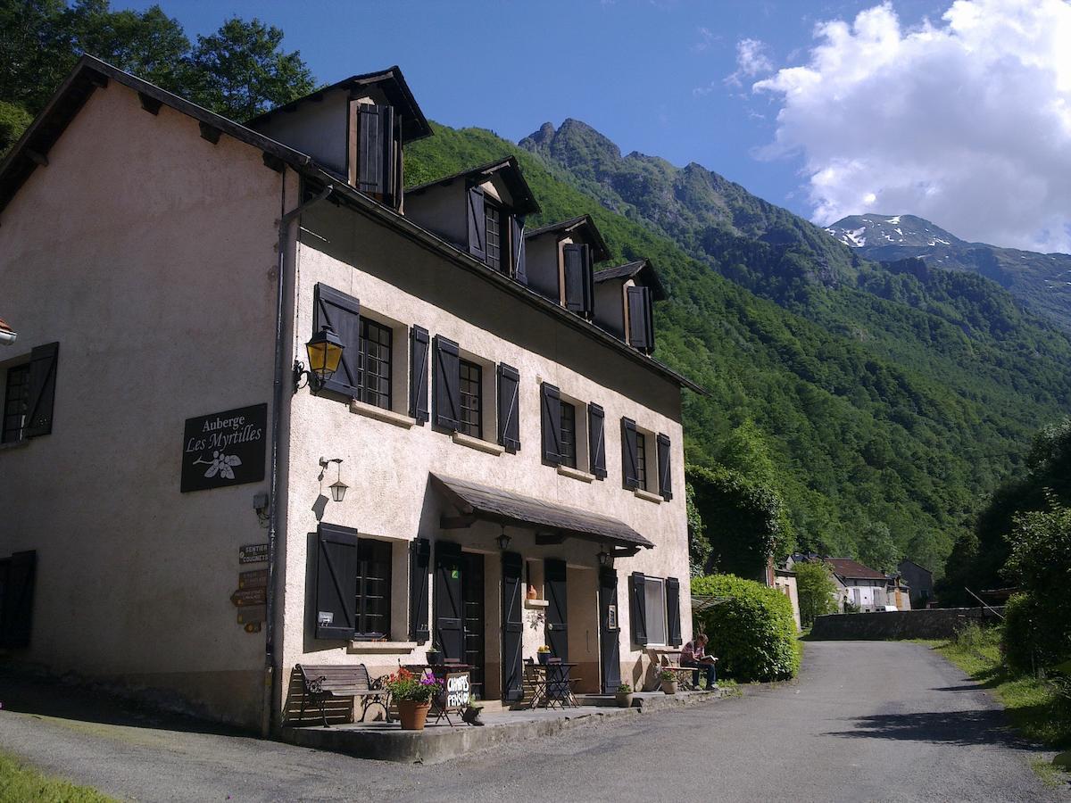Auberge Les Myrtilles Couflens Esterno foto